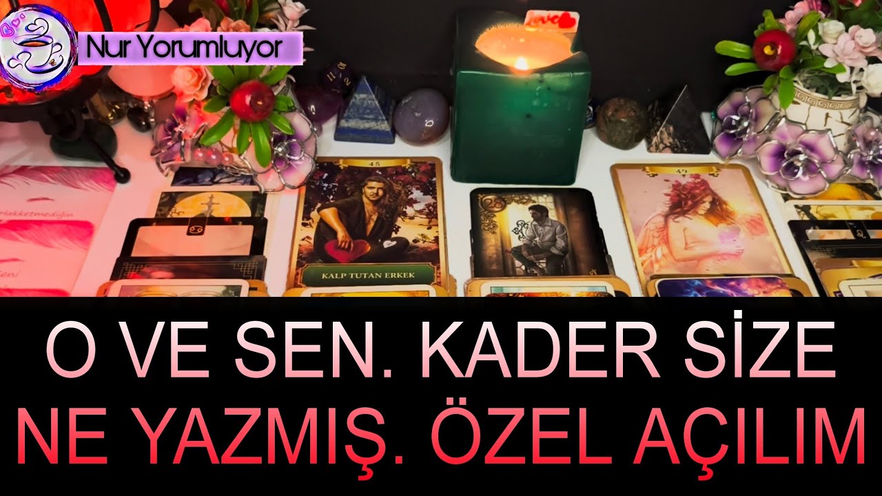 O VE SEN‼️ KADER SİZE NE GETİRECEK⁉️ ÖZEL AÇILIM #keşfet #tarot