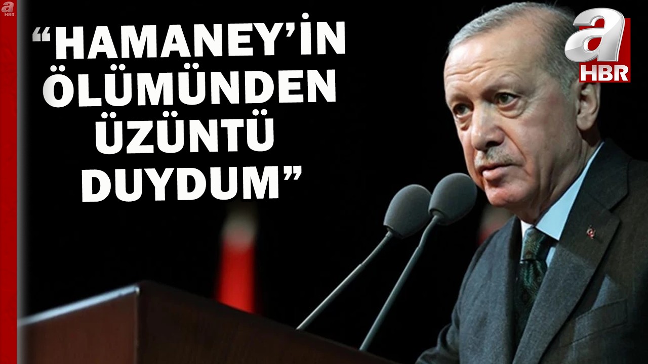 Başkan Erdoğan'dan, Hamaney için başsağlığı mesajı...  | A Haber