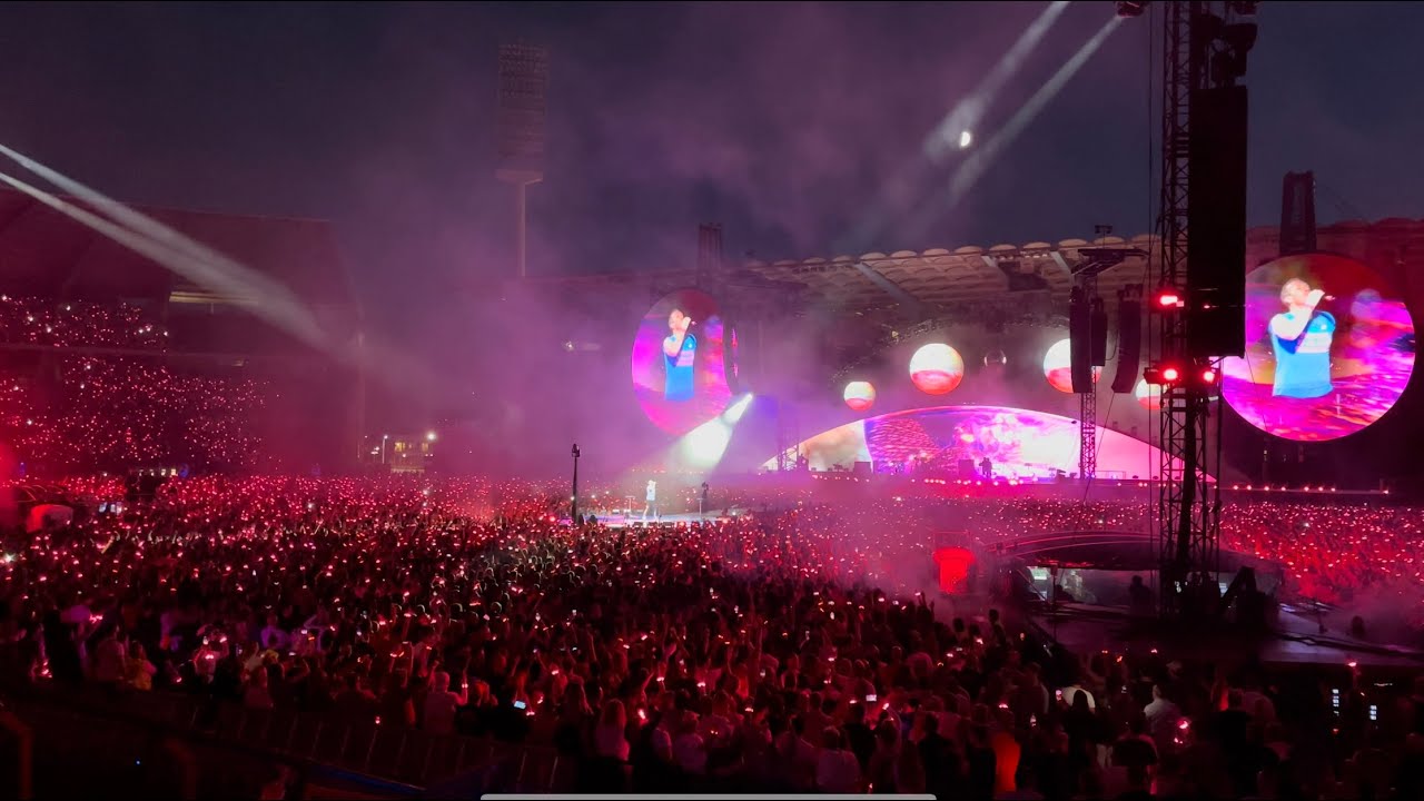 Coldplay My Universe 2022 4K - Live Brussels 05.08.2022