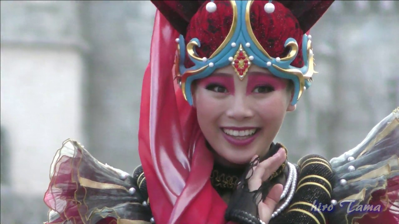 TDS フェスティバル・オブ・ミスティーク 2019.9.23  ミスティークの美しき赤姫たち＾＾！うさぴょの激可愛ミキ広マジシャンャンダさん編（強風下ですが神の御加護で再会できました御礼ver.）