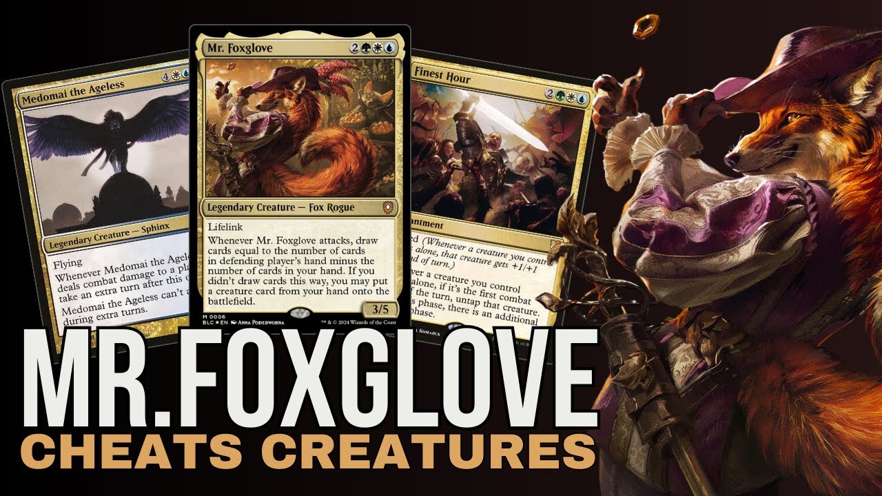 Mr. Foxglove Cheats Out Creatures | EDH Deck Tech