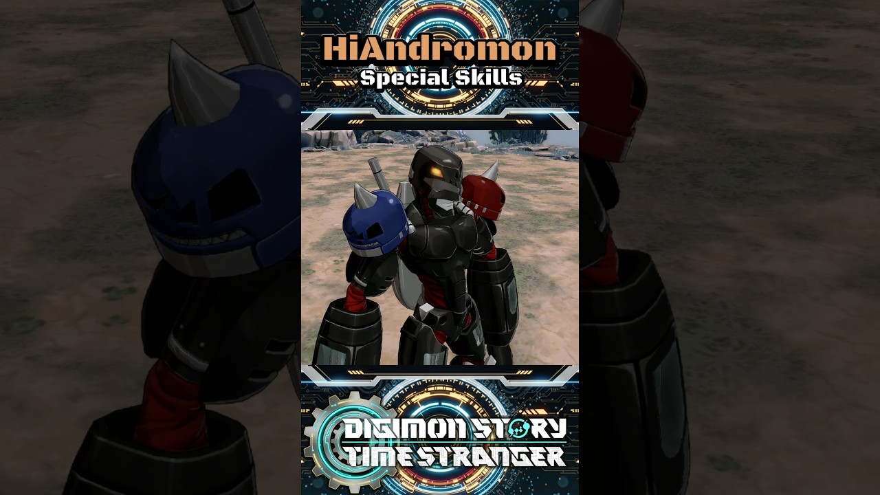 HiAndromon Special Skill | Atomic Ray &ndash; Digimon Story Time Stranger