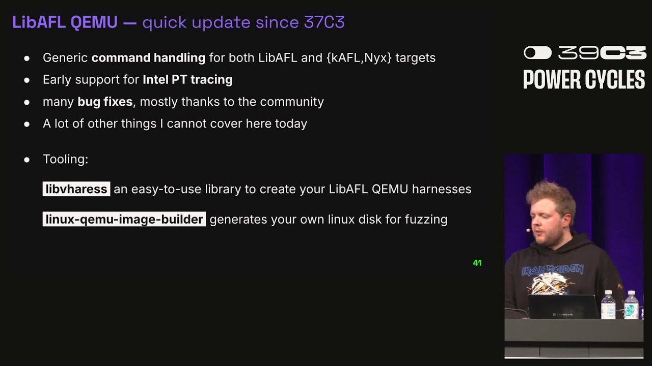 39C3 - Build a Fake Phone, Find Real Bugs: Qualcomm GPU Emulation and Fuzzing with LibAFL QEMU