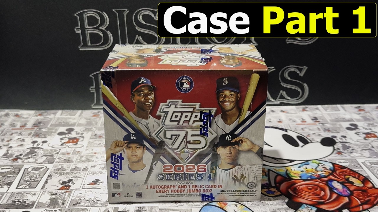 *First Look a 2026 Topps Base Set* 2026 Topps Series 1 Jumbo Box Case Opening