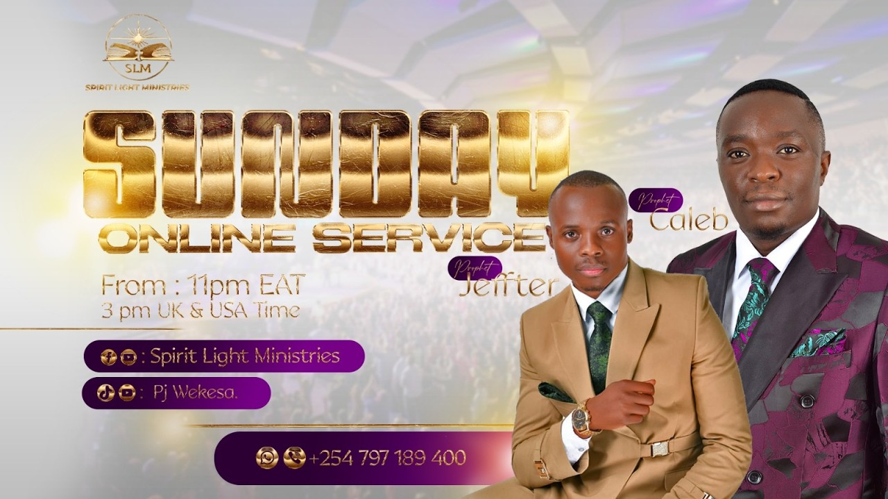 Sunday Online Service || Prophet Caleb Wekesa || Prophet Jeffter