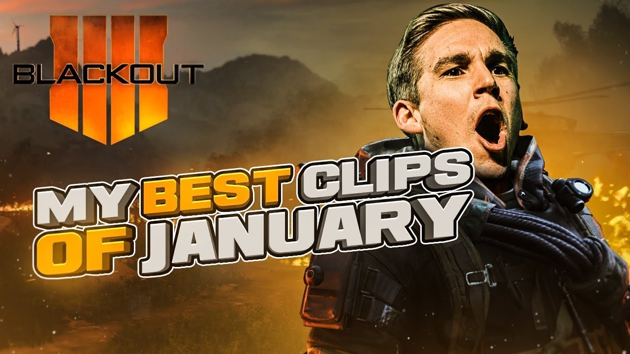 MY MOST INSANE CLIPS OF JANUARY!! (Call of Duty: Blackout)