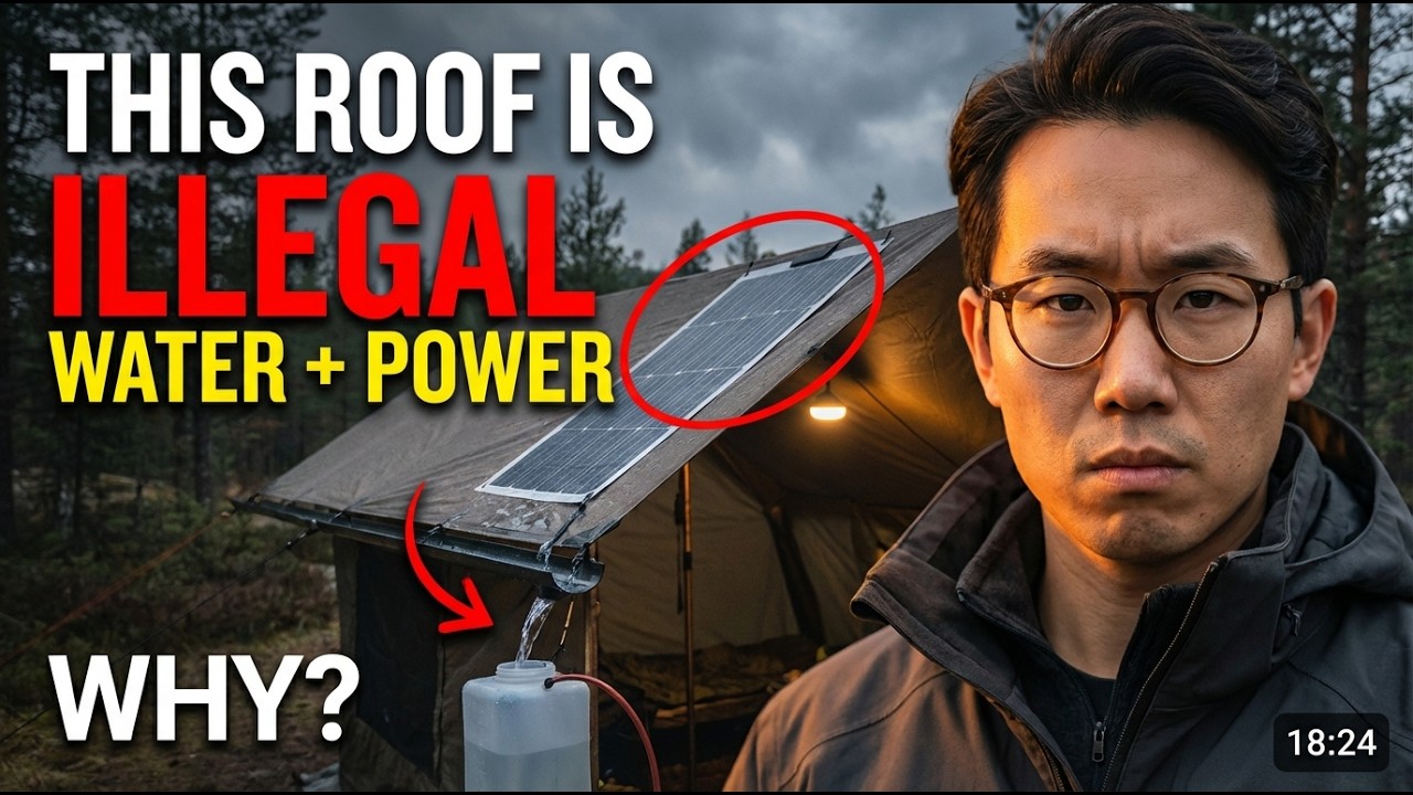 This Roof Collects Drinking Water AND Generates Power. Why Did They Make It Illegal to Install?
