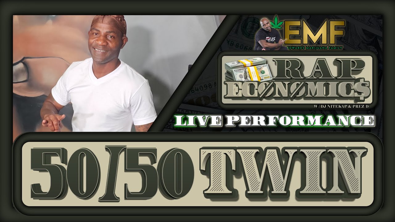 50/50 Twin the H-Town Legend | Rap Economics | #Houston #AcresHomes #Freestyle #Rap