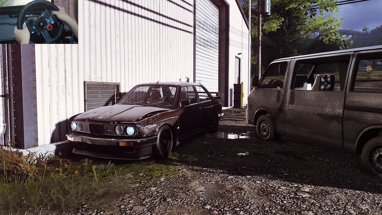 Rebuilding  Abandoned BMW E30 M3 - NFS Heat | Logitech G29 Steering Wheel Gameplay