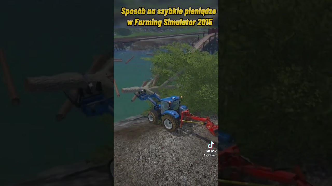 Spos&oacute;b na szybki hajs w Farming Simulator 2015
