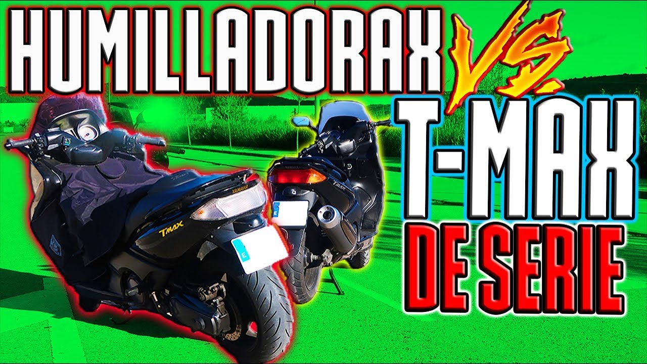 TMAX CON VARIADOR Vs TMAX SIN VARIADOR  **[LO PROBAMOS]**