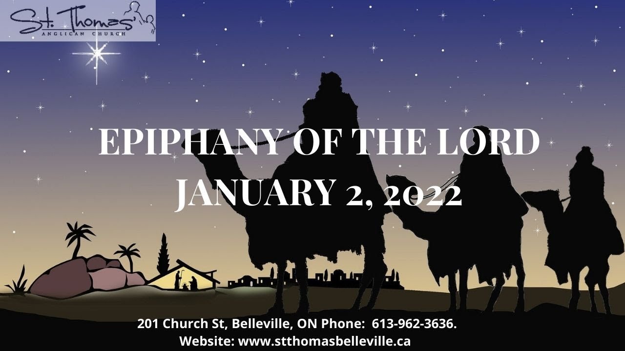 Epiphany of the Lord- January 2, 2022