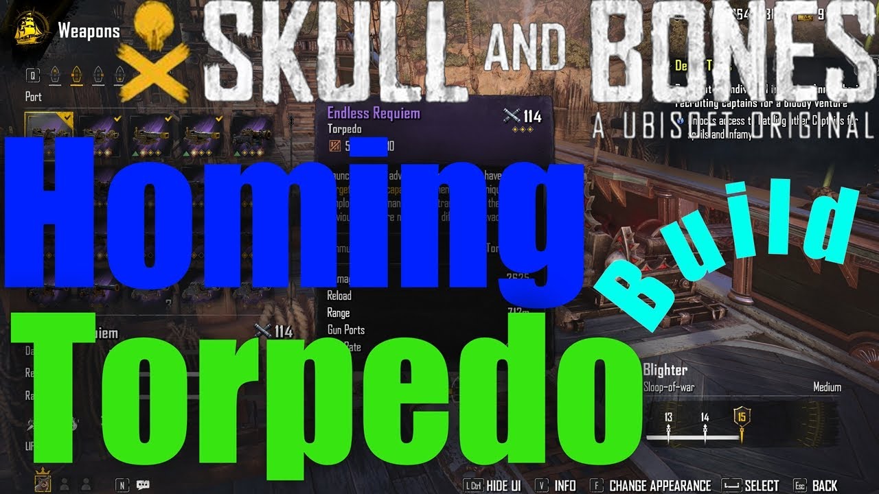Skull and Bones Homing Torpedo Build. #homingtorpedos #skullandbonesgameplay #shipbuild