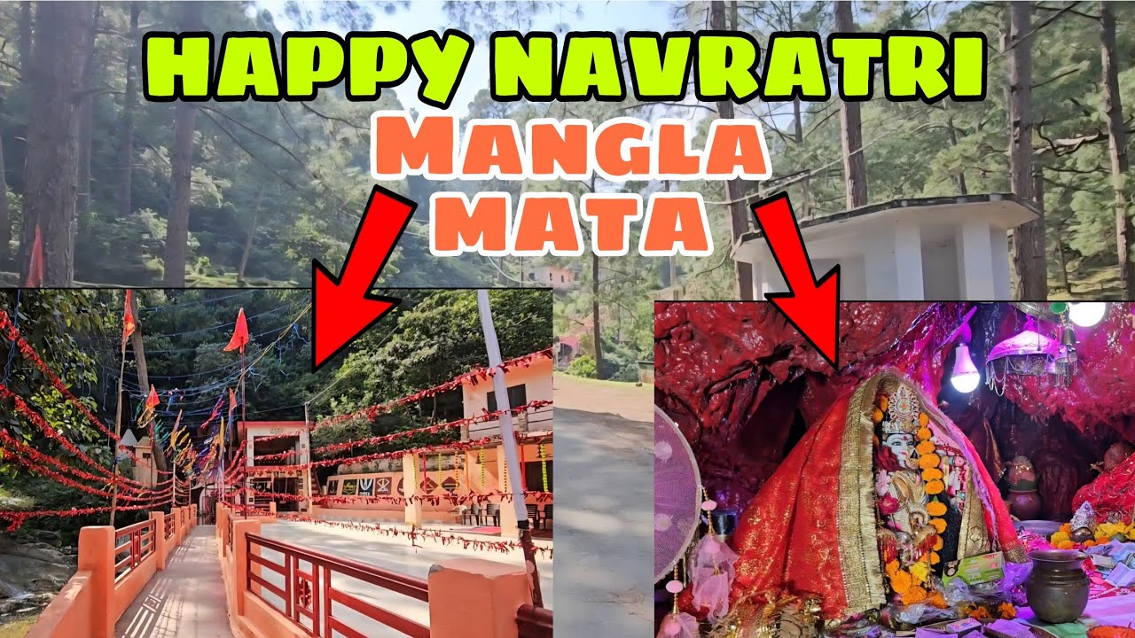 1st Navratri ma Mangla Mata ke darshan Kiye❤️
