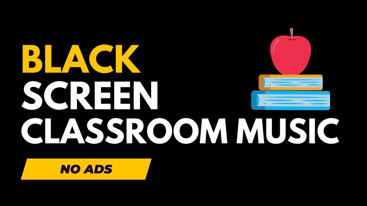 Black Screen Classroom Music | Happy Morning & Relaxing Instrumental Music for Studying