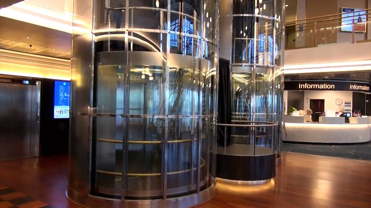 MacGregor Scenic HIGH hydraulic elevators on the MS Silja Europa Cruise Ferry