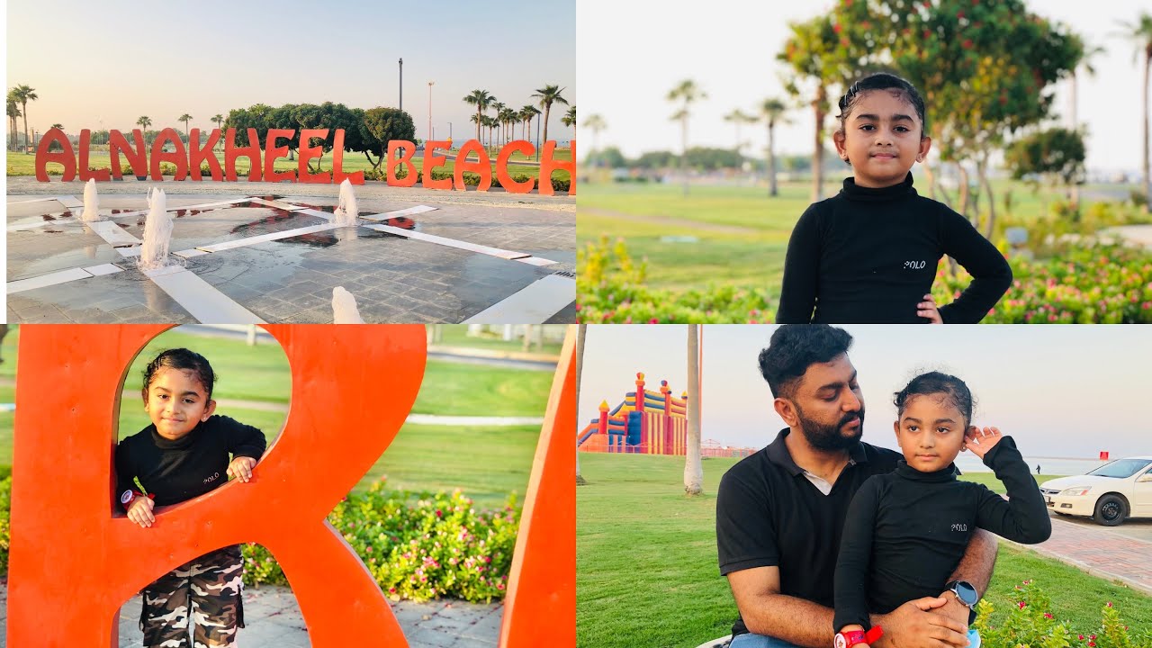 First Day out After Home Quarantine #Off to Al Nakheel beach 🏖 Jubail,Saudi Arabia#Diyaz 🪔Diary