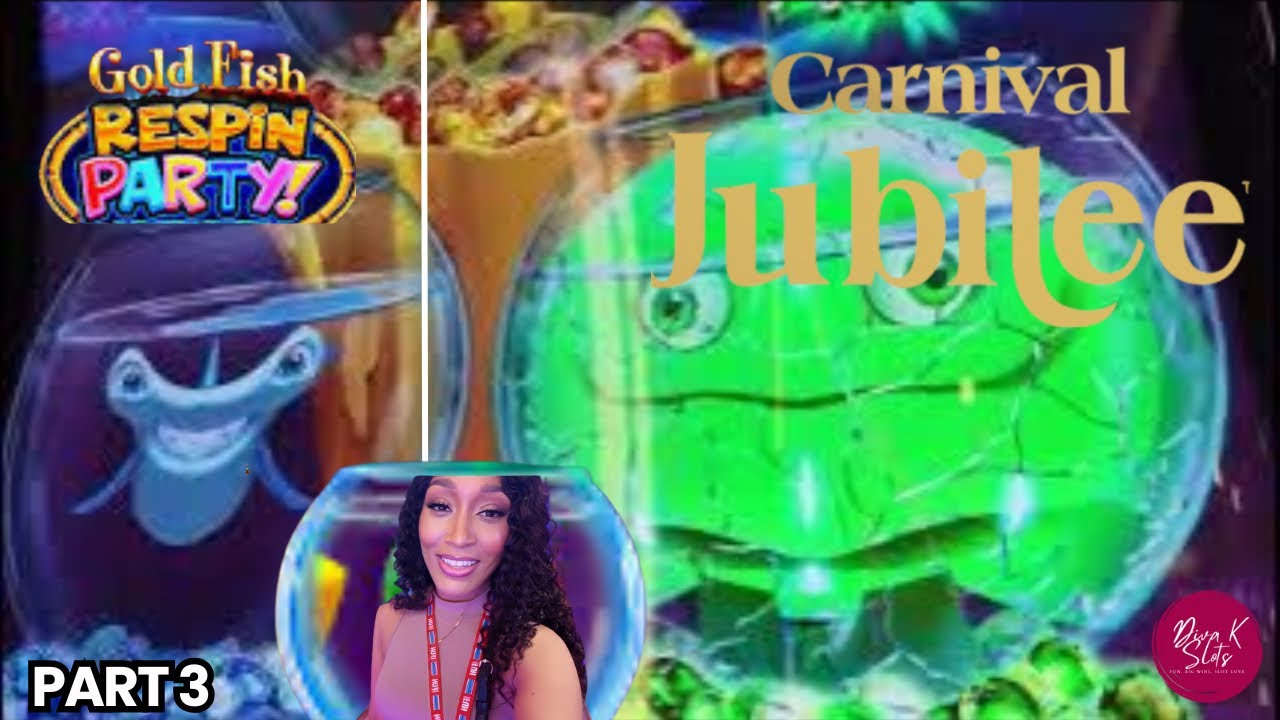 Slotting at Sea Aboard Carnival Jubilee | ✨NEW SLOT ALERT✨Goldfish Respin Party! | Part 3