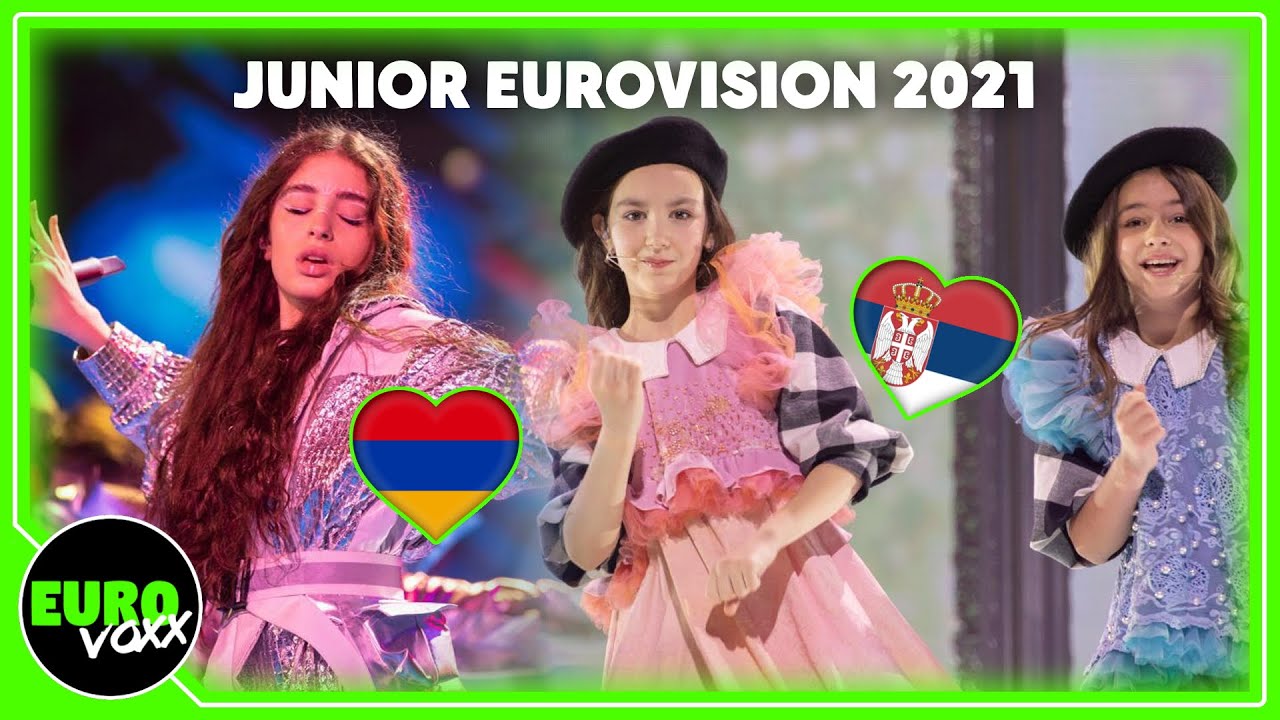 JUNIOR EUROVISION 2021: ARMENIA & SERBIA 2ND REHEARSALS (REACTION)
