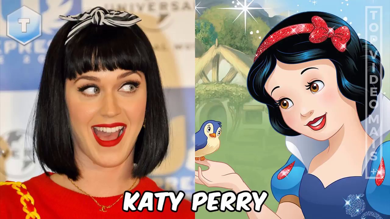 CELEBRIDADES IGUAIS A PRINCESAS DA DISNEY