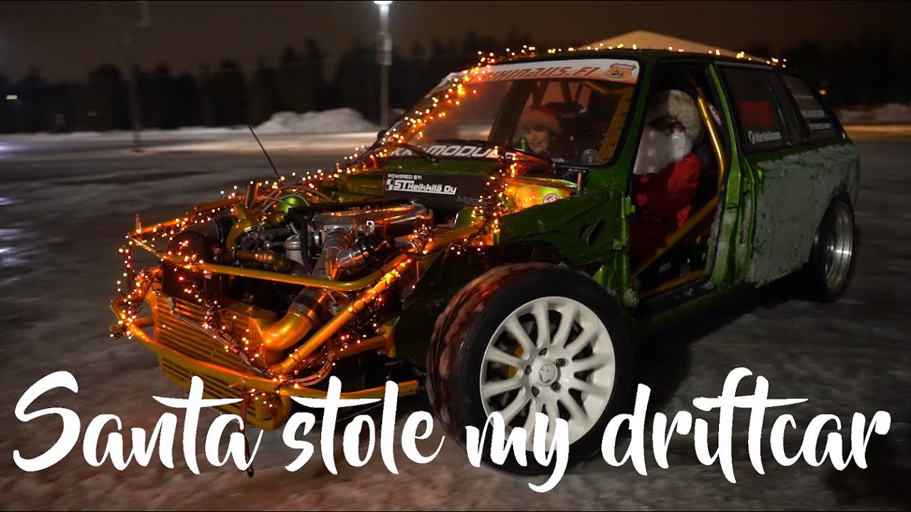 Santa stole my driftcar, Keski-Korpi Motorsport christmas