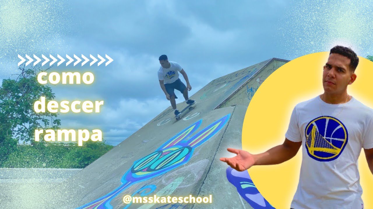 [PASSO A PASSO] COMO DESCER UMA RAMPA IMPOSSÍVEL NÃO APRENDER!!