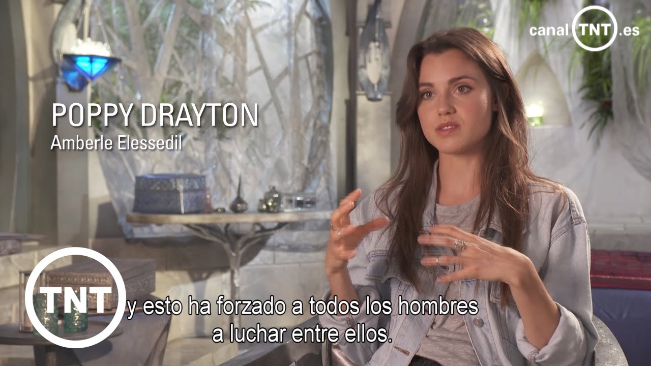 Entrevista Poppy Drayton (Amberle Elessedil) | Las crónicas de Shannara | TNT