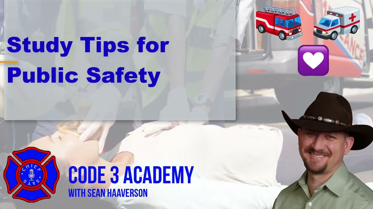 Study Tips for Public Safety Students- Fire, EMS, Law Enforcement, Military