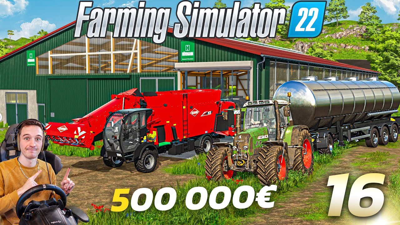 500 000 &euro; POUR UNE NOUVELLE STABULATION ! Carri&egrave;re Suivie #16