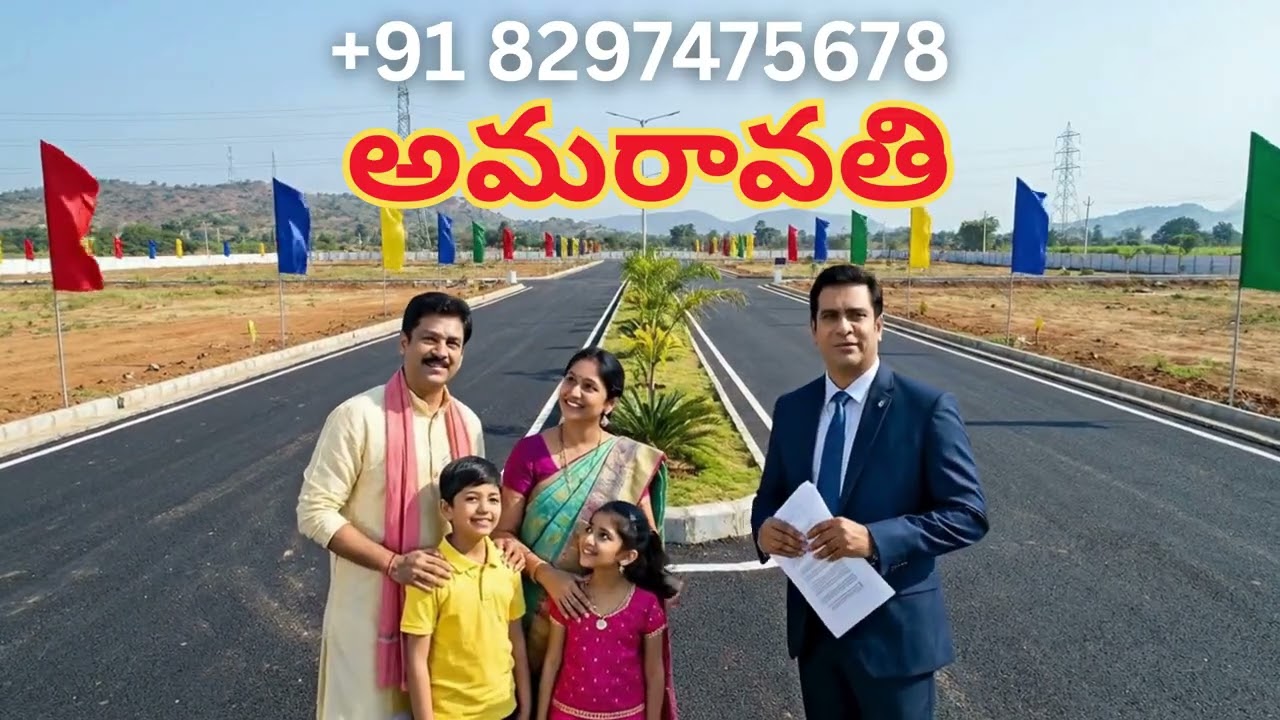 🌿 అమరావతిలో అందుబాటు ధరల్లో ప్లాట్లు అందుబాటులో ఉన్నాయి📲 కాల్ చేయండి: +91 8297475678
