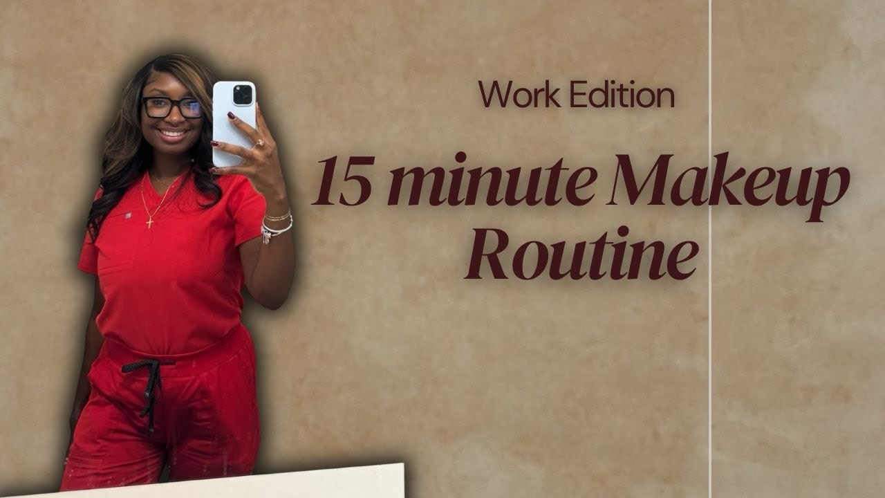 Realistic 15 Minute Makeup Routine | How to become an Occupational Therapist 