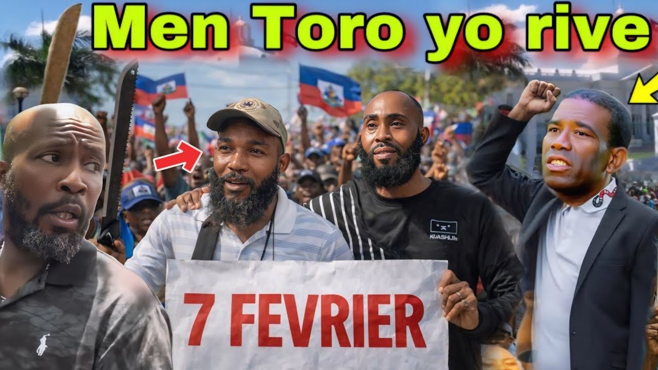 2 Fevrier Me Guy Philippe militan Bab Arab la anonse dechoukay pou 7 fervier yo avili Samuel anmwey