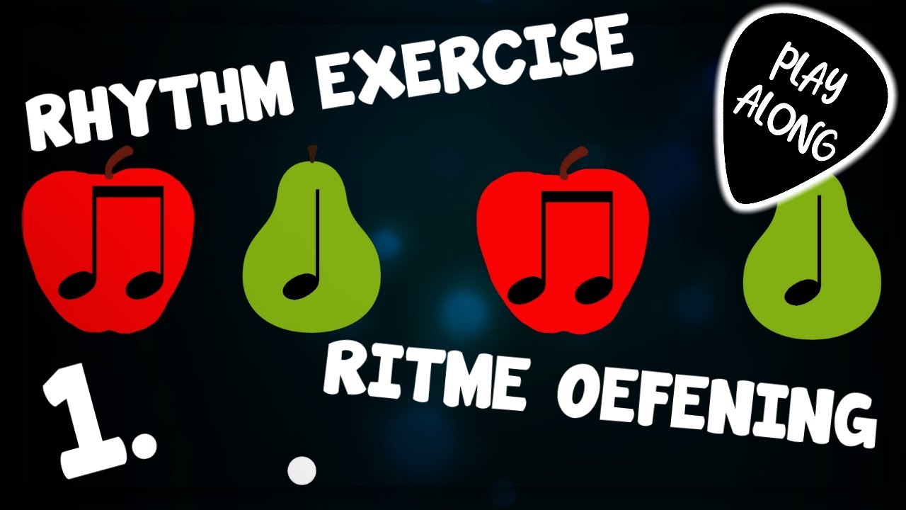 Rhythm Exercise 1 - Ritme Oefening 1  #rhythm #ritme #exercise - Clap Along!