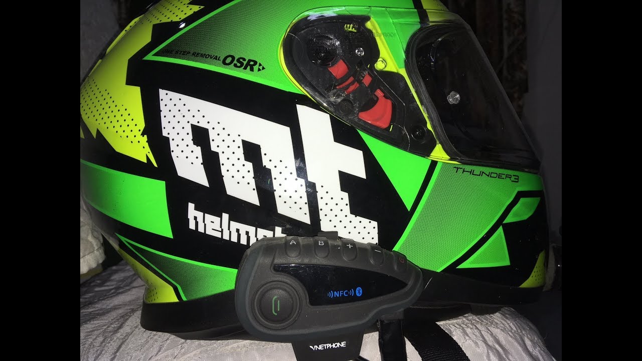 Vnetphone V8 Best Helmet bluetooth intercom Unboxing and Overview