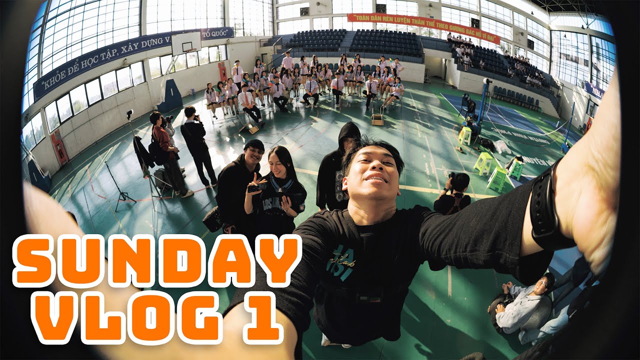 Sunday Vlog 1 - Một ngày làm thợ kỷ yếu | THPT Chuyên Vĩnh Phúc