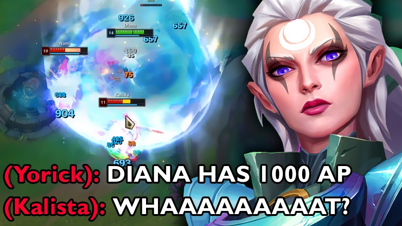 1000 AP DIANA IS THE ONESHOT MACHINE