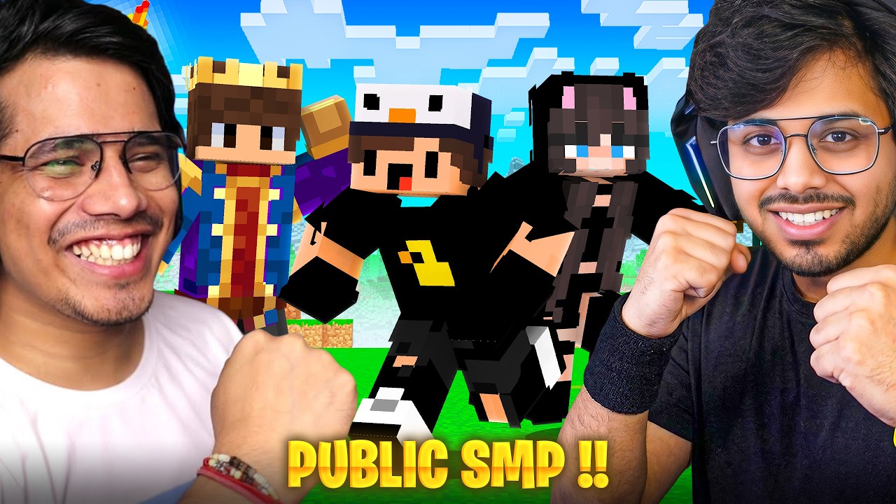 Minecraft SMP LIVE || PUBLIC SMP 24/7 JAVA + BEDROCK | DAY - 10