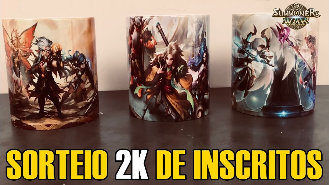 Agradecimentos e Sorteio Especial: 2.000 Inscritos | Summoners War