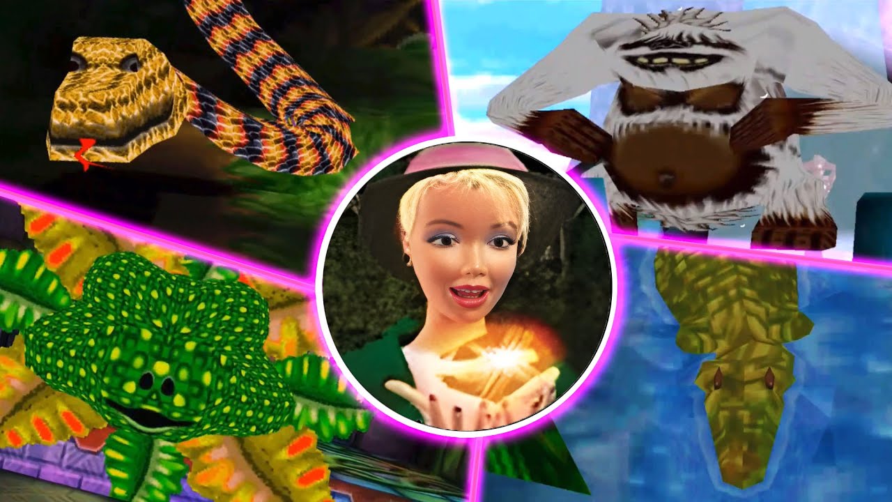 Barbie Explorer All Bosses (PS1)