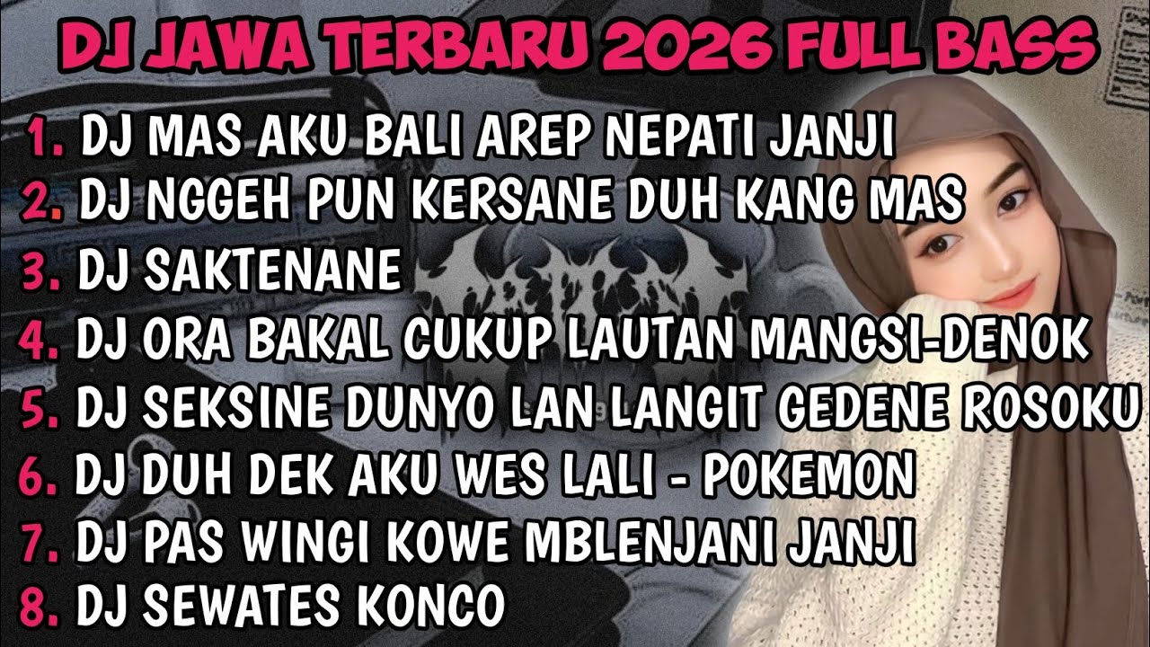 DJ JAWA TERBARU 2026 FULL BASS🎵 | DJ DEMI KOWE X DJ RAISO NGAPUSI X DJ SAKTENANE VIRAL MENGKANE !!