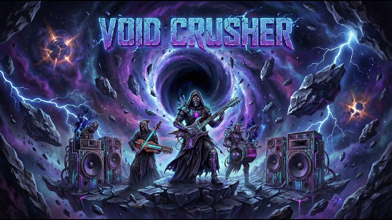 MATRIX - VOID CRUSHER | Argent Metal | Doom Style | Heavy Industrial Instrumental