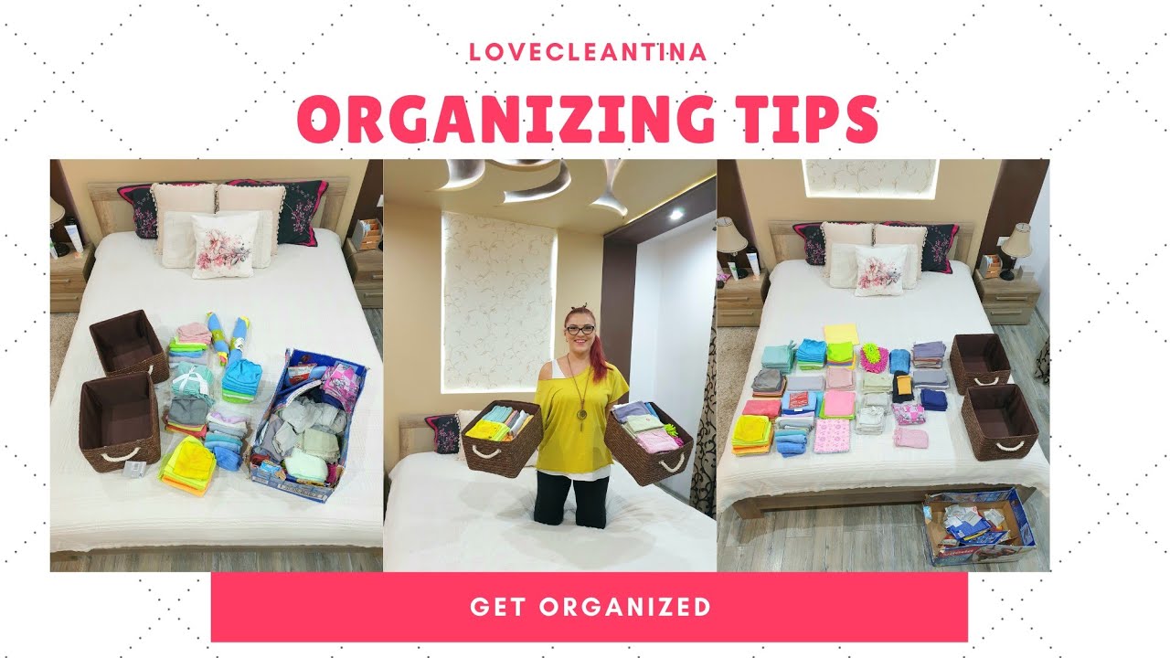 HOW TO STORE AND ORGANIZE YOUR CLEANING CLOTHS AND RAGS