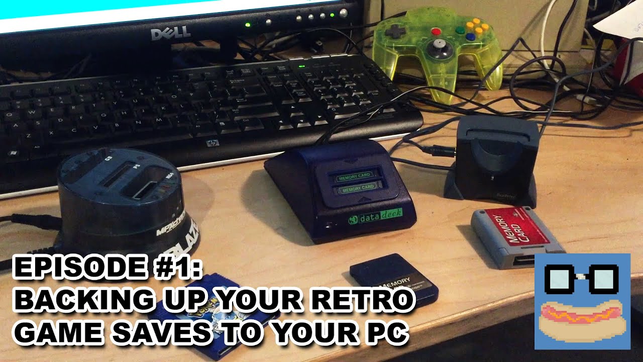 Game Weenies: Episode 1 - Backing Up Retro Game Saves to Your PC
