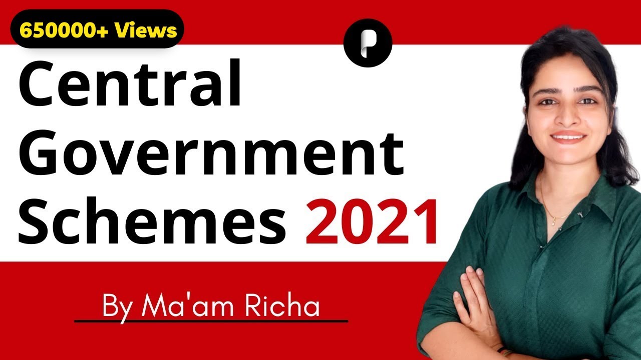 Important Central Government Schemes 2021 | Current Affairs by Ma'am Richa