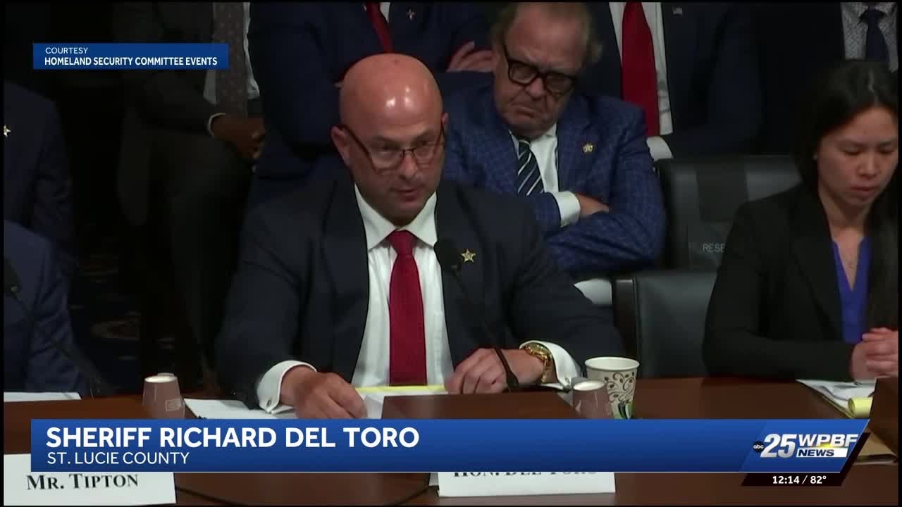 St. Lucie County sheriff Del Toro testifies in Washington on commercial driver&rsquo;s licenses for und...