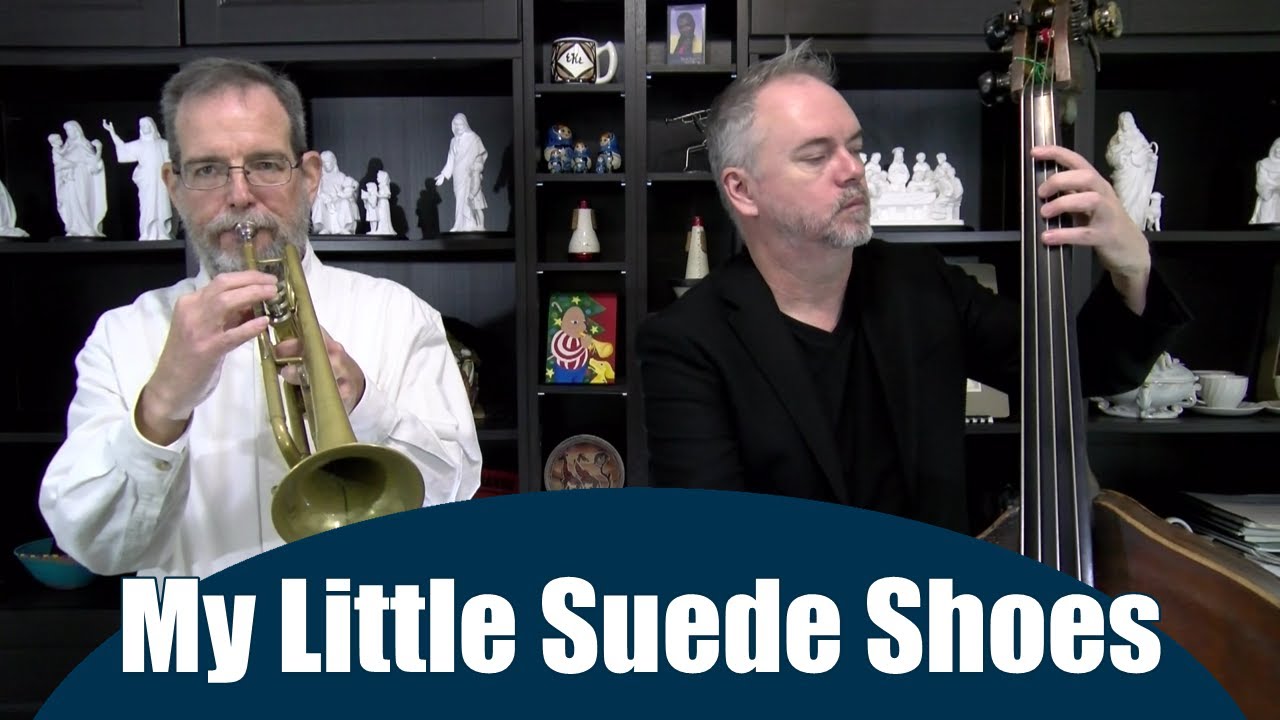 My Little Suede Shoes - Jazz Trumpet and Bass Duo (David Craig)