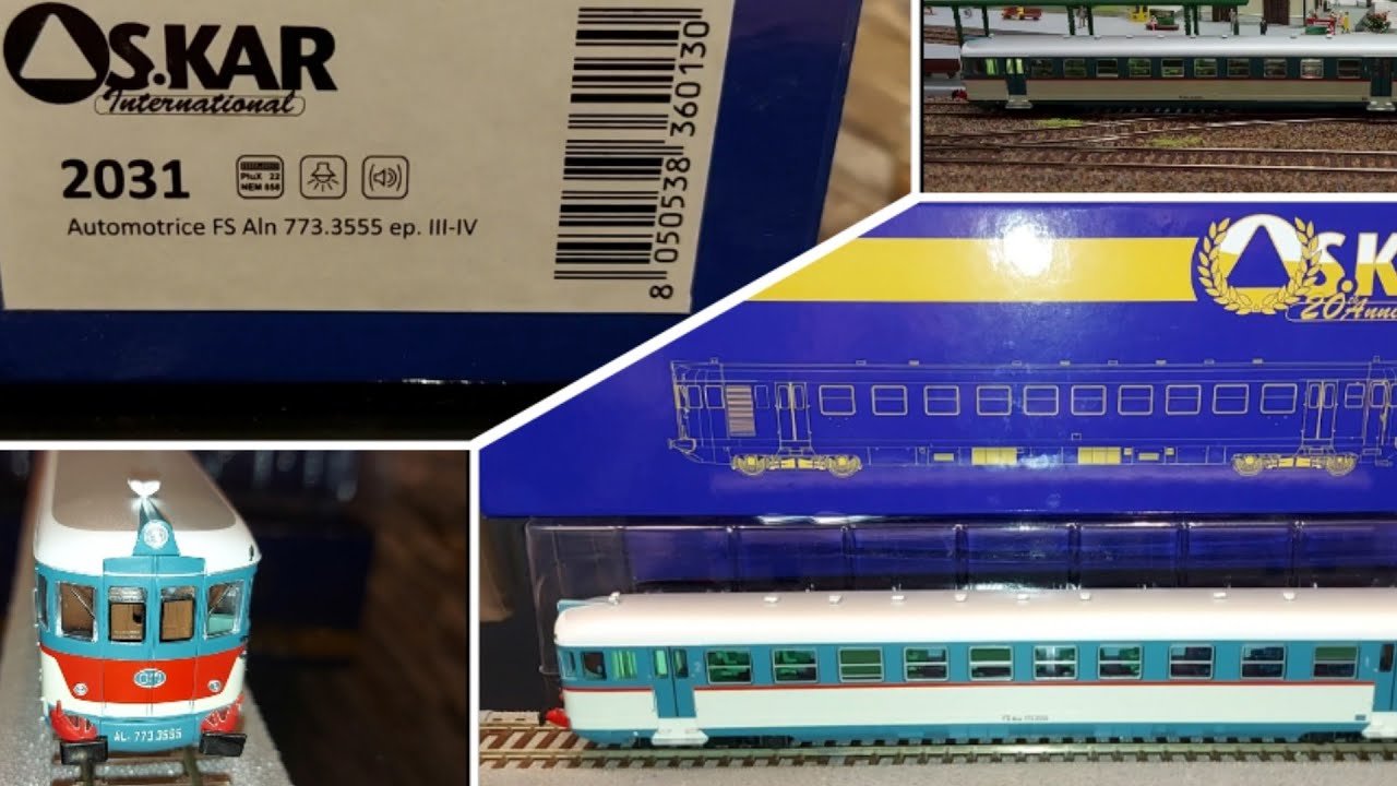 Nuova  Fs Aln 773.3555 produzione 2022 Con due motori e nuovi interni UNBOXING a 360 gradi