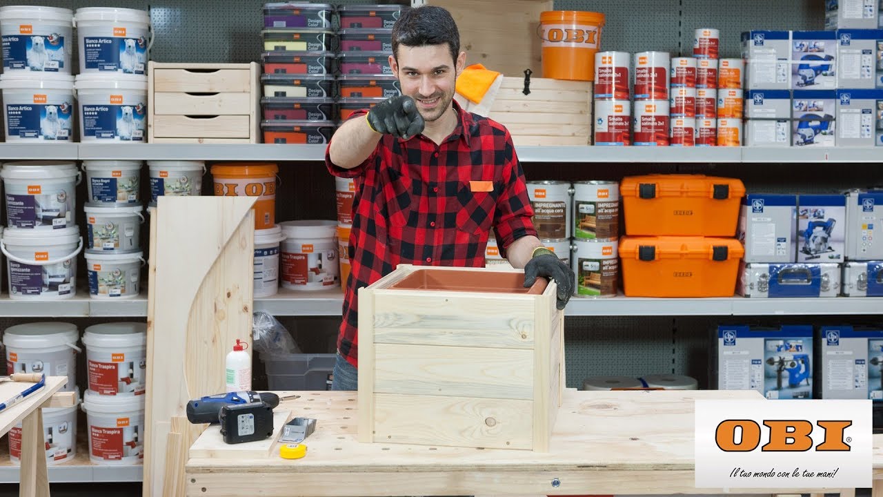 Come realizzare una fioriera in legno