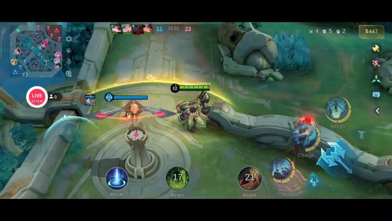 CHHANTEA GAMING OFFICIAL 's broadcast