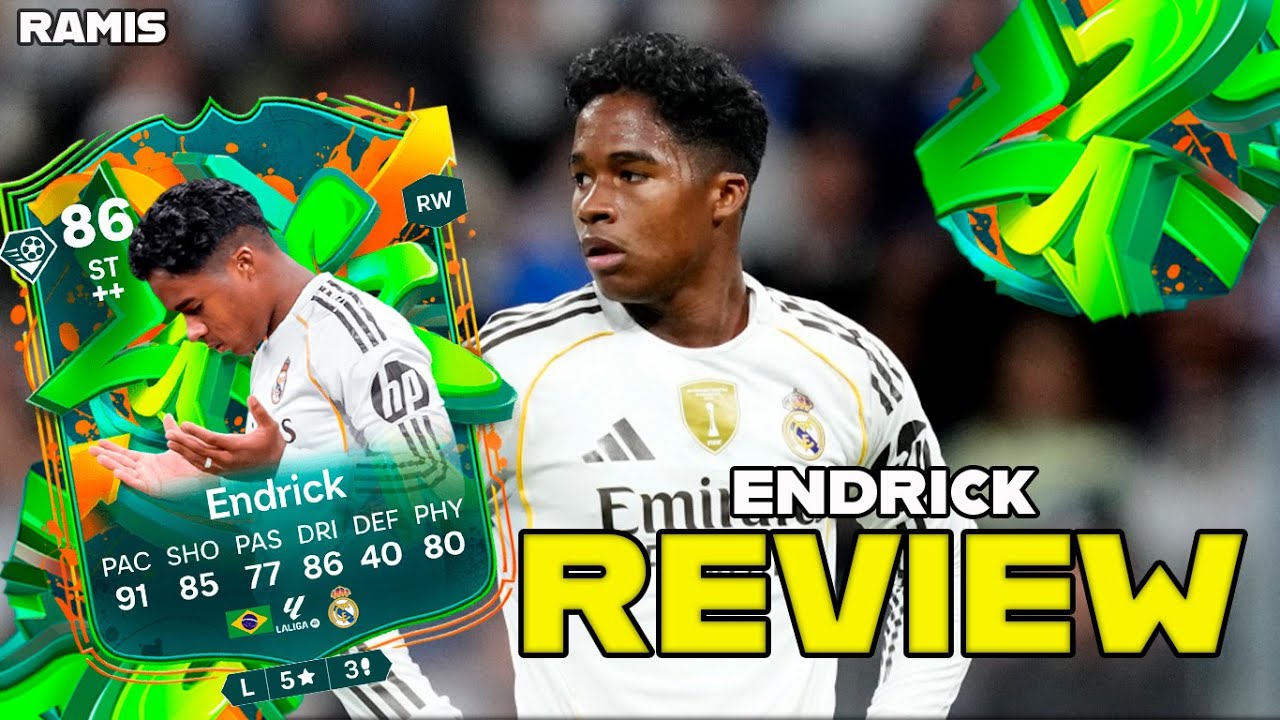 CONTIGO SI QUE PUEDE JUGAR | ENDRICK JOGA BONITO 86 FC 26 REVIEW | &iquest;VALE LA PENA?